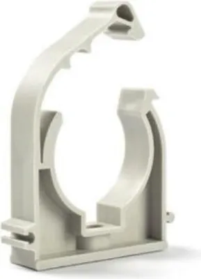Produktbild von 150 x Rohrclips Einfach 25mm Rohrbefestigung Rohrschelle Rohrhalter Clip