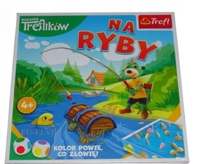 Produktbild von Trefl Trefliki-Familie Angelspiel Geschicklichkeit Spaß