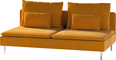 Produktbild von Dekoria Bezug für Söderhamn Sitzelement 3, honiggelb, Bezug für Sitzelement 3
