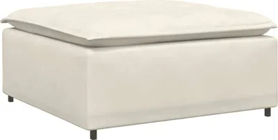 Produktbild von Modulares Sofa Fußhocker-Modul Creme 100x100x48 cm