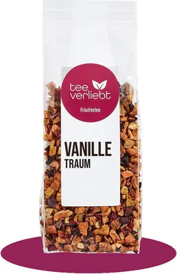 Produktbild von teeverliebt - Vanille Traum Früchtetee | 200 g