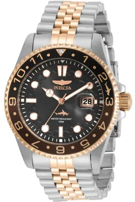 Obrázok produktu pre Invicta Pro Diver 30626 Pánske Hodinky - Quartz Hnací Mechanizmus - Nerezová Oceľ s Čiernym Ciferníkom - 43 mm