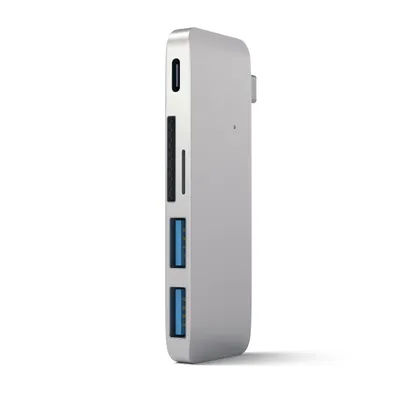 Obrázok produktu pre Satechi Type-C USB Passthrough Hub Silber USB-C