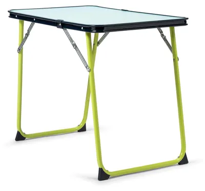 Immagine prodotto di Solenny Durolac Tavolo da campeggio pieghevole per bambini 60x40x50 cm Verde Verde Taglia unica