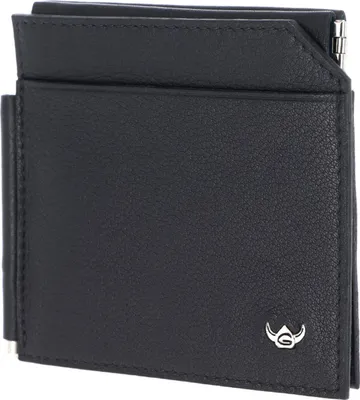 Produktbild von Golden Head Leder Kartenhalter Geldklammer Capri Clip-Scheintasche 1960 Schwarz