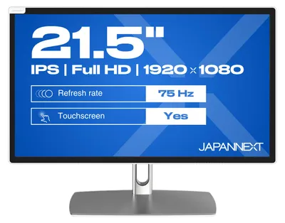 Immagine prodotto di JAPANNEXT JN-IPS2152FHDR-C65W-FLD-T JAPANNEXT 54,6cm JN-IPS2152FHDR-C65W-FLD-T HDMI/DP Touch FHD