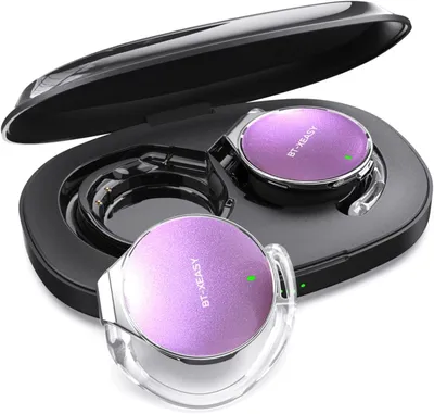 Produktbild von Mit Mikrofon Open Ear Kopfhörer 52hrs Bluetooth 5.4 Wireless Over Ear Kopfhörer Sport Kopfhörer Clip on Kopfhörer Verbinden Sie 2 Geräte Gleichzeiti