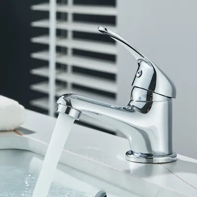 Produktbild von Waschtischarmatur Bad Einhebelmischer Wasserhahn Bad Waschbecken Badarmatur
