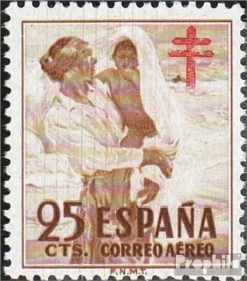 Produktbild von Briefmarken Spanien 1951 Mi ZC57 postfrisch Zwangszuschlag