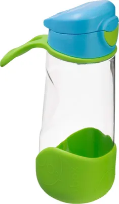 sport spout 450ml bottle - ocean breeze - b.box for kids