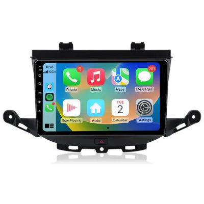 Image de Autoradio Android 9 pouces 64 Go pour Opel Astra K (2015-2019) avec CarPlay, Android Auto Navigation et Bluetooth