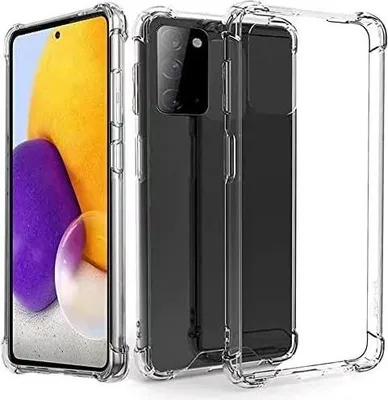 Immagine prodotto di Custodia in silicone per Samsung Galaxy A72 6,70"" trasparente con angoli rinforzati