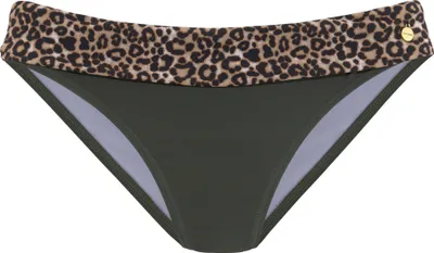 Produktbild von LASCANA Bikini-Hose Adelin oliv-leo Größe 42