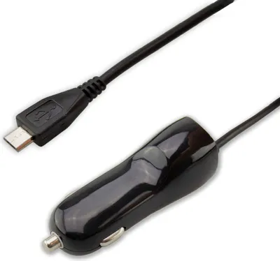 Produktbild von caseroxx KFZ Auto Ladegerät passend für Parrot Minikit Neo2 HD Freisprecheinrichtung, Auto PKW LKW Micro-USB Ladegerät mit 1.0 Ah Ausgangsleistung