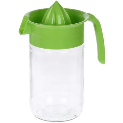 Produktbild von Excellent Houseware Zitruspresse Orangenpresse Saftpresse Behälter + Ausgießer Auffangbehälter für Zitronen Limetten Mandarinen 660 ml