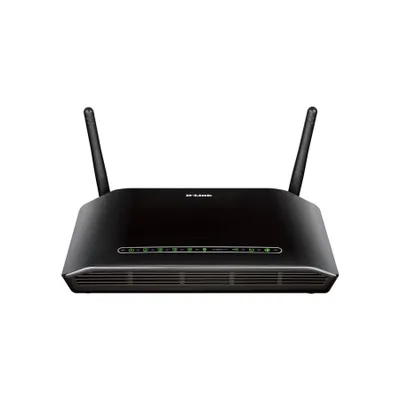 Produktbild von D-Link DSL-2751/E, Wi-Fi 4 (802.11n), Einzelband (2,4GHz), Ethernet/LAN, ADSL2+
