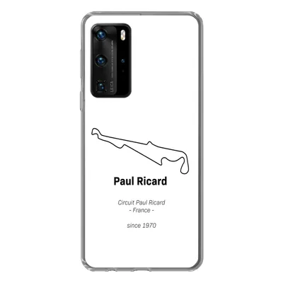 Produktbild von MuchoWow® Handyhülle Schutzhülle Hülle für Huawei P40 Pro Formel 1 - Frankreich - Rennstrecke Silikon Softcase Handy Hülle - Schutz