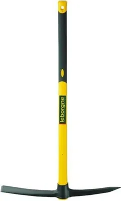 Image de Pioche terrassier ronde Novagrip 90 cm - fer 2 kg pour sols durs et rocheux