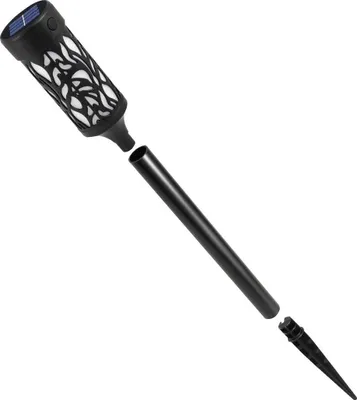 Produktbild von Gartenleuchte,Solarleuchten Garten,LED Solar Fackel Gartenfackeln mit Realistischer,Flammeneffekt, IP65 Wasserdicht Solarlampen für Außen Garten