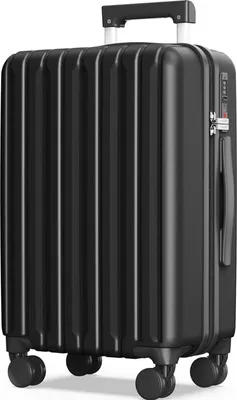 Immagine prodotto di SHOWKOO Valigia rigida grande leggera TSA 4 ruote XL nero espandibile