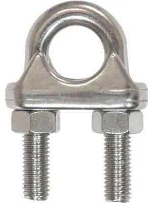 Immagine prodotto di MORSETTO PER FUNI INOX 5 mm