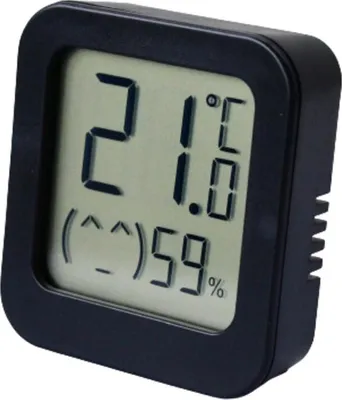 Image de EcoSavers Thermomètre numérique LCD, hygromètre, mesure de l'humidité et de la température