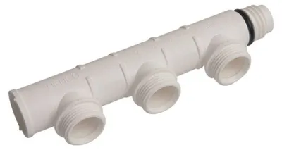 Produktbild von Aluverbund Steckfitting Henco Vision Verteiler 3x Eurokonus 3/4"