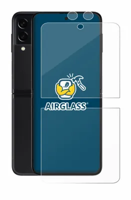 Produktbild von BROTECT Schutzglas für Samsung Galaxy Z Flip 3 5G (Display+Kamera) Schutzfolie Panzer Folie Glas Display Schutz klar