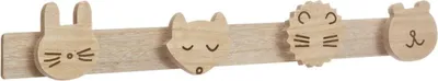 Obrázek produktu pro Zvířecí dětský věšák, 55 cm, zvířecí motiv