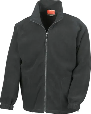 Obrázok produktu pre Pánska fleecová bunda Result, Antipilling BC922 (S) (Black)