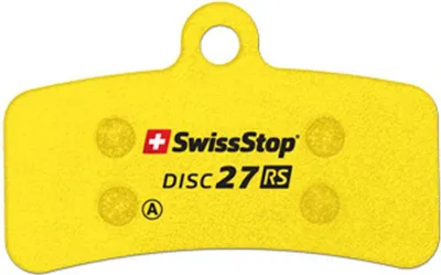 Produktbild von SwissStop Disc 27 RS, Fahrradbremsbelag, Gelb