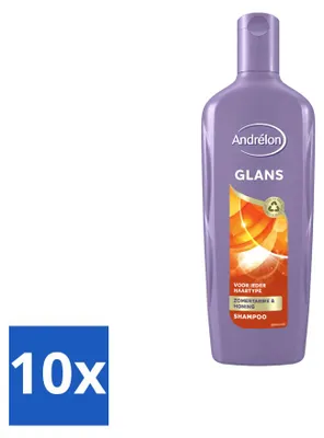 Obrázok produktu pre 10 ks šampónu Andrélon Glans – 300 ml – výhodný balík – 10 kusov