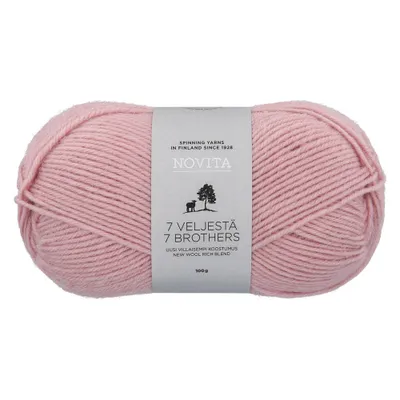 Produktbild von Novita 7 Veljestä / Brothers 100g 53 Preiselbeerbre