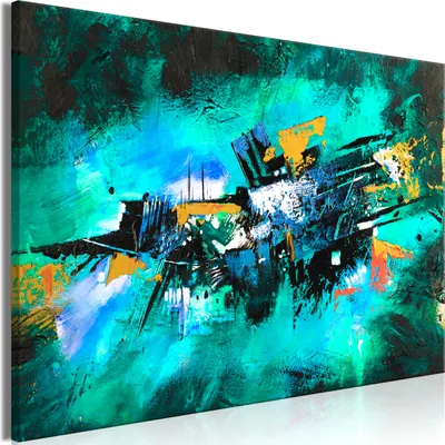 Produktbild von Vlies Leinwandbild - Exotic Dance 60x40 cm Abstrakt a-A-10120-b-a