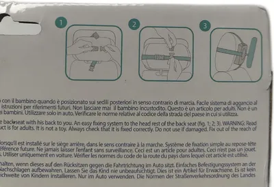 Produktbild von Chicco 06079587950000, Spiegel, Rückspiegel, Schwarz, Gurt