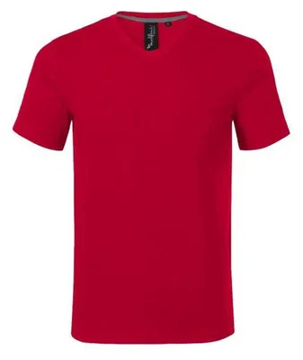 Produktbild von Malfini - T-Shirt für Herren, V-Ausschnitt PP10193 (M) (Rot)
