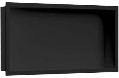 Produktbild von CERANO - Einbauregal/Nische mit Rahmen für Fliesen – matt schwarz – 60x30x10 cm