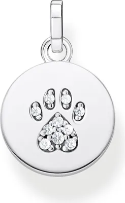 Produktbild von Thomas Sabo PE882-643-14 Ketten-Anhänger Damen Coin Pfote Katze Silber