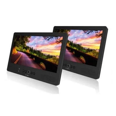 Produktbild von Reflexion DVD 1052 Monitorset mit DVD-Player, 2x 25,65 cm (10,1 Zoll) Display, USB