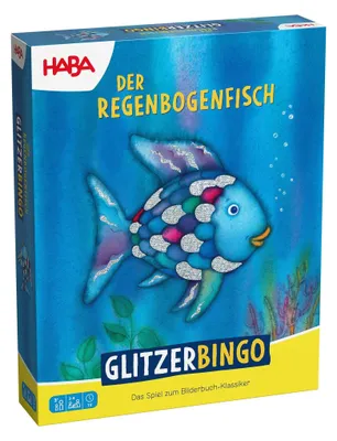 Produktbild von HABA Der Regenbogenfisch-Glitzer-Bingo