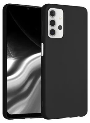 Produktbild von kwmobile Handyhülle für Samsung Galaxy A32 5G Hülle - TPU Case - Kabelloses Laden - Schutzhülle Cover in Schwarz matt