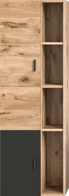 Obrázek produktu pro Skříňka vysoká Grado dub šedá 44 x 144 x 35 cm X2FB8715