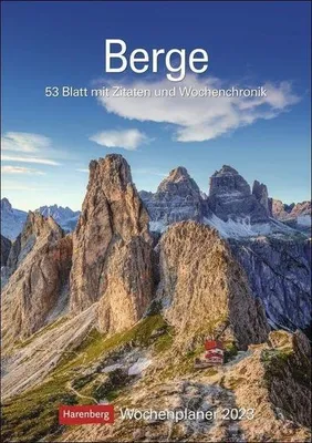 Produktbild von Berge 2023 Wochenplaner