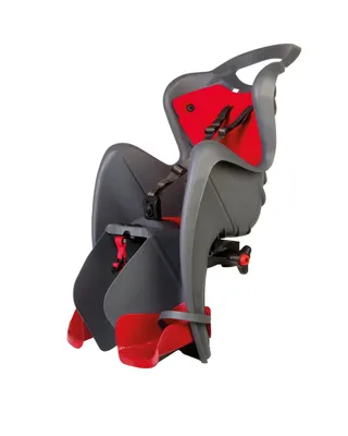 Produktbild von Mr Fox Easy Dream - Liegender Fahrrad-Rücksitz - für Kinder bis 22 kg, von 3 bis 8 Jahren - Befestigung am Gepäckträger - Dunkelgrau
