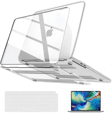 Image de Elzusha - Étui pour MacBook Pro 16 pouces avec protection pour le clavier et l'écran