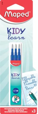 Produktbild von Maped KIDY learn MAGIC Ersatz-Mine Schreiblern-Tintenroller 3 Stück im Blister