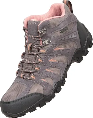 Produktbild von Mountain Warehouse - Damen Wanderstiefel "Belfour", Wildleder MW259 (38 EU) (Grau)