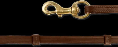Immagine prodotto di Redini Island con moschettone marrone/ottone