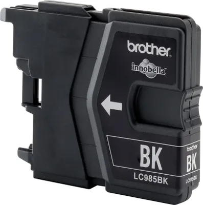 Produktbild von Brother LC-985BKBPDR, Schwarz, Tinte auf Pigmentbasis, 1 Stück(e)