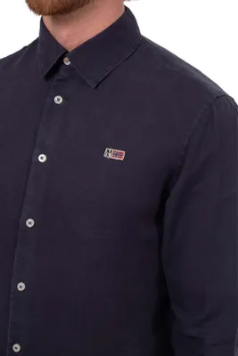 Immagine prodotto di NAPAPIJRI - Camicia uomo Gilbert in lino  - Taglia S